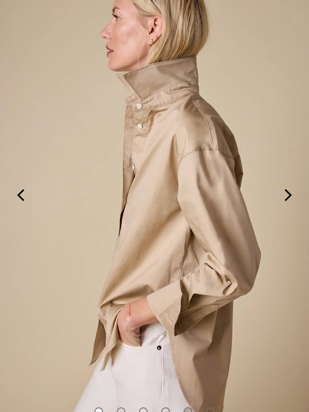 Soldout.nyc The Everything Shirt in Fawn